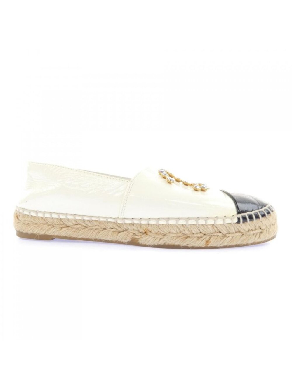 Chanel Espadrille Shoes White